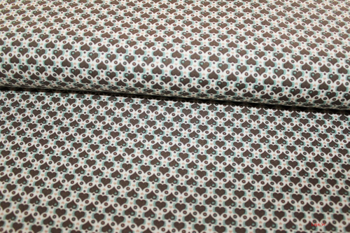 Baumwolle Julia Herzen natur/braun (10 cm)