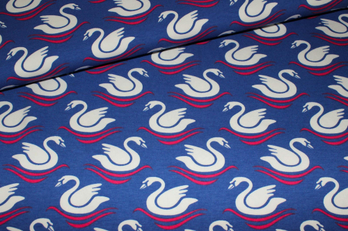 Jersey "Simply Swans" blau (10 cm)