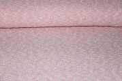 leichter Strickstoff rosa creme (10 cm)