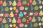 Preview: Jersey bunte Früchte grau (10 cm)