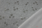 Preview: Alpenfleece/-sweat grau mit Sternen silber (10 cm)