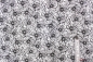 Preview: Designerbaumwollstoff grafische Blumen (10 cm)