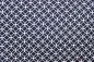 Preview: Stoff Screen Print dunkelblau (10 cm)