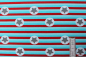 Preview: Stars and Stripes helltürkis (10 cm)