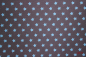 Preview: Jersey Sterne grau/hellblau (10 cm)
