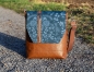 Preview: Designerbaumwollstoff Floralism Azur (10 cm)