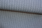 Preview: Jaquardjersey "Treccia" grau meliert (10 cm)