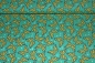 Preview: Designerbaumwolle In Bloom grün  (10 cm)