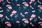 Preview: Jersey Mohnblumen nachtblau (10 cm)