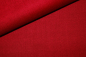 Preview: Designerbaumwollstoff Linen Texture dunkleres rot (10 cm)