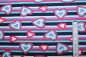 Preview: Jersey Hearts and Stripes (10 cm)