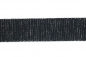 Preview: Gurtband Glitzer 30mm schwarz/silber (1 m)
