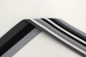 Preview: Gurtband Streifen grau/ schwarz/ weiß 40 mm (1 m)
