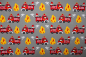 Mobile Preview: Jersey Feuerwehr grau (10 cm)