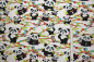 Preview: Jersey Pandas und Papageien (10 cm)