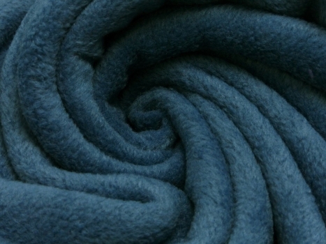 Polarfleece jeansblau (10 cm)