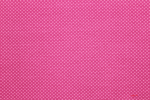Jersey Punkte Mini gedecktes pink/rosa (10 cm)