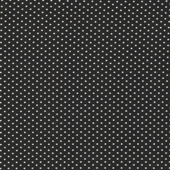 Stretch- Jersey Pünktchen schwarz/weiß (10 cm)