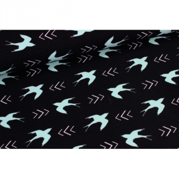 Jersey Swallow black/mint (10 cm)