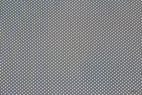 Baumwolle Punkte grau/weiss (10 cm)