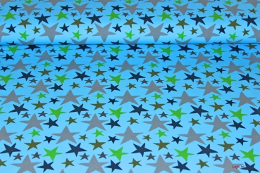 Jersey Sterne bunt (10 cm)