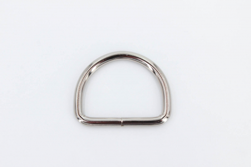 D- Ring 40 mm silberfarben (1 Stück)
