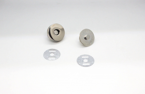 Magnetverschluss 18 mm silber (1 Stück)