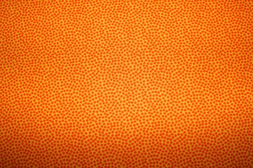 Baumwollstoff Dotty orange (10 cm)