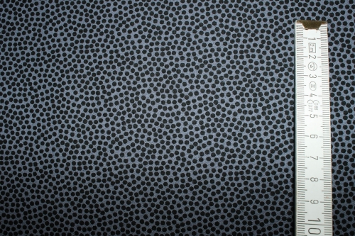 Baumwollstoff Dotty dunkelgrau (10 cm)