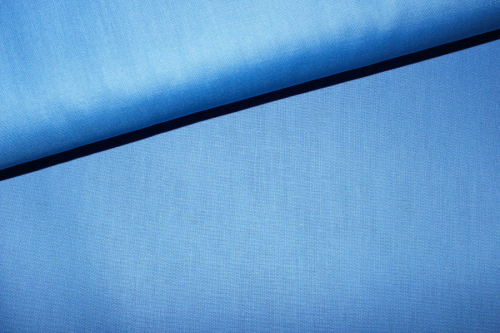 Baumwolle kräftiges hellblau (10 cm)