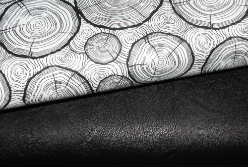 Designerbaumwollstoff Wood Grain (10 cm)