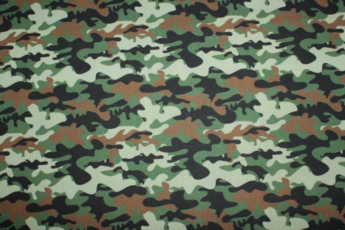 Baumwollstoff Camouflage (10 cm)