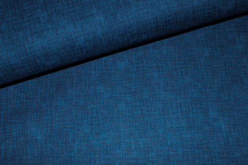 Designerbaumwolle Quilters Linen dunkelblau  (10 cm)