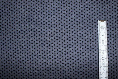 Designerbaumwollstoff Spot on grau (10 cm)