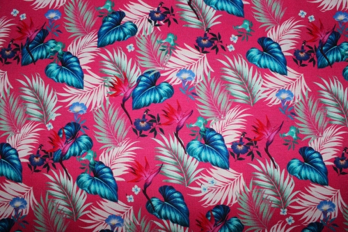 Viskosejersey Fedelia pink (10 cm)