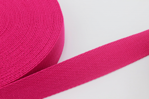 Gurtband Baumwolle 30mm pink (1 m)