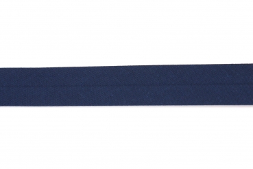 Schrägband marineblau (1 m)