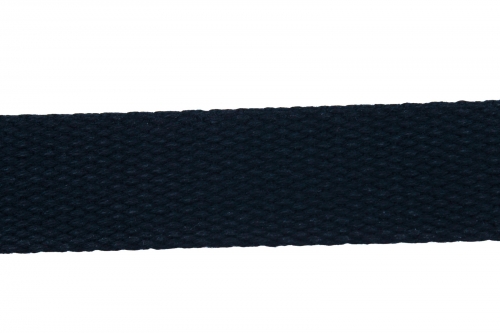 Gurtband Baumwolle 25mm nachtblau (1 m)