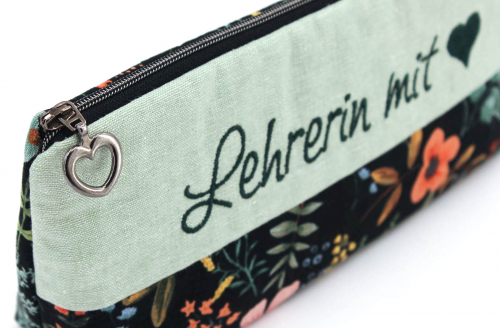 Mäppchen, Stiftemäppchen Lehrerin mit ❤