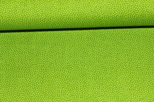 Baumwolle unregelmäßige Pünktchen grün (10 cm)