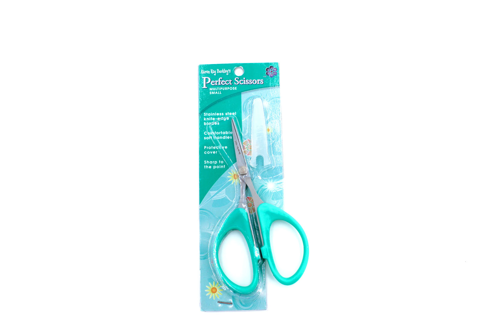 Karen Kay Buckley Perfect Scissors - 4-1/2 Inch - Seafoam