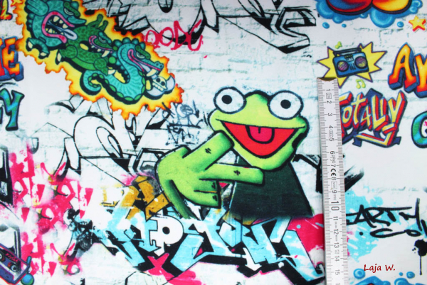 Jersey Frosch Grafitti (10 cm)