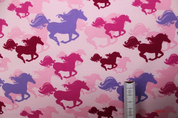 Jersey Pferde rosa (10 cm)