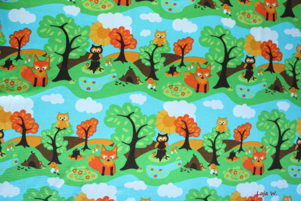 Stretch-Jersey Little Wood (10 cm)