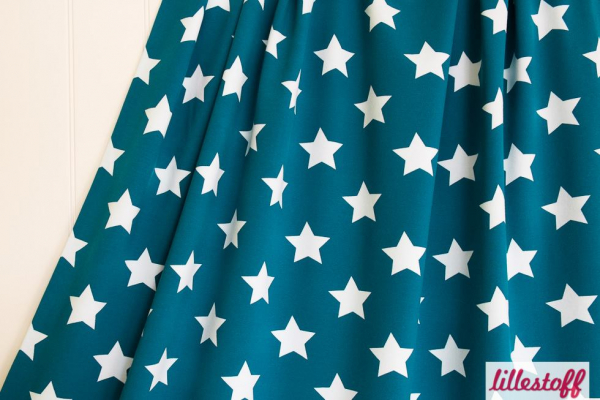 Jersey Stars petrol weiß (10 cm)