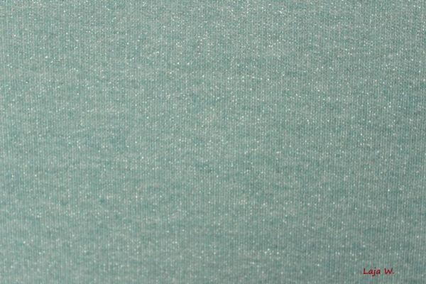 Glamoursweat mint/silber (10 cm)