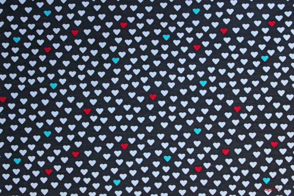 Sommersweat Herzen (10 cm)