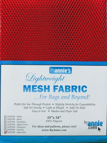 Netzstoff/ Lightweight Mesh Fabric by Annie's rot