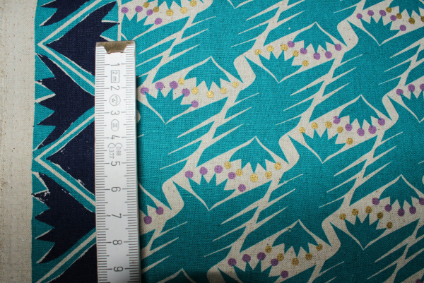 Baumwoll/Leinengemisch Kokka Fabric Caravan (10 cm)