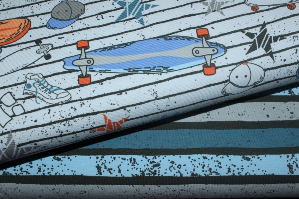 Jersey Coool Boards Kombi blau/grau (10 cm)